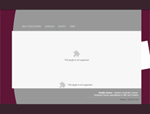 Tablet Screenshot of benlinhomes.com.au